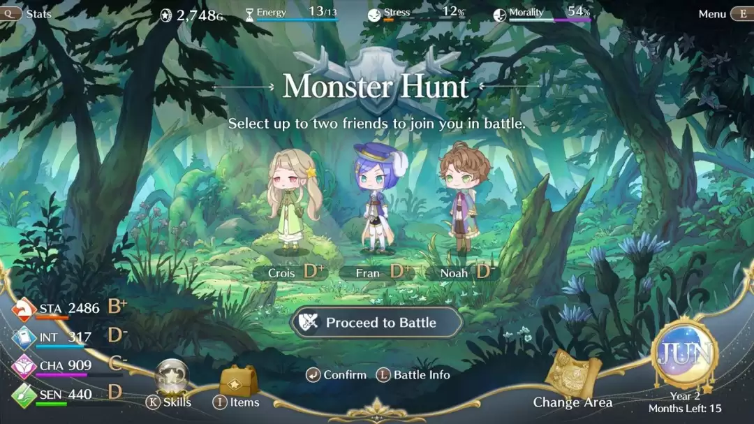 《梦幻魔法公主》将盟友带入战斗介绍