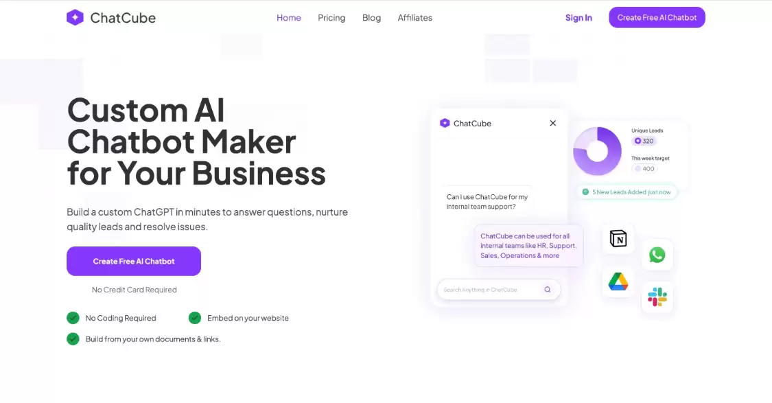 ChartCube：一款在线图表制作工具，AI一键制成图表