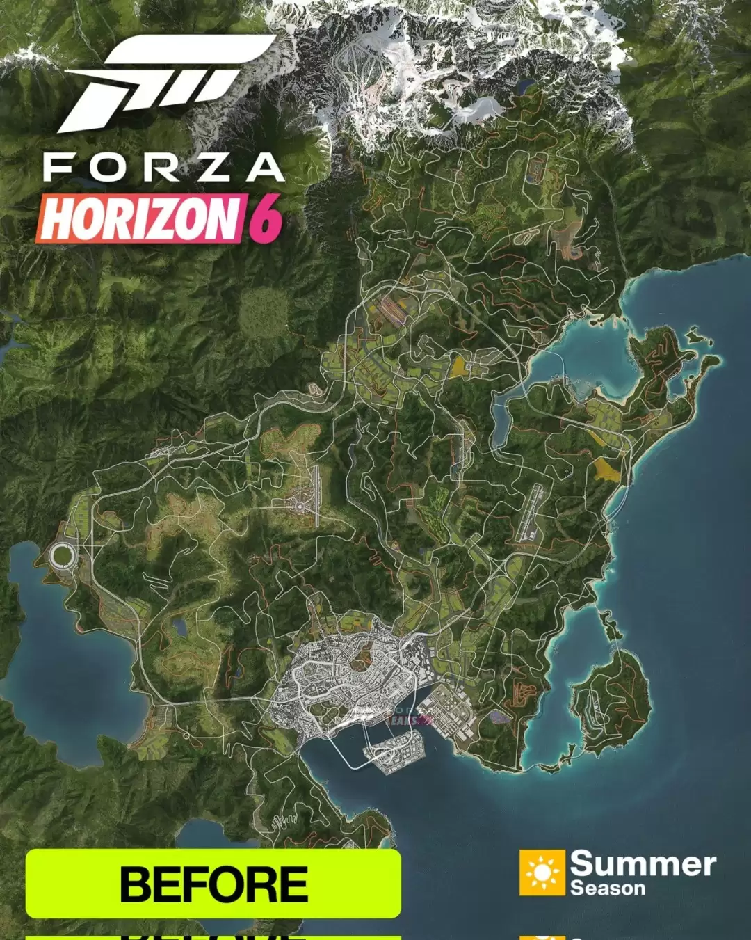 《极限竞速：地平线6》地图遭玩家深挖 开发商悄悄修改了道路布局