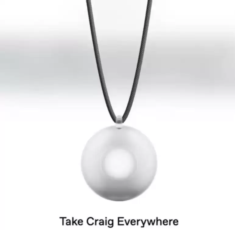 初创公司 Friend 预热人工智能吊坠硬件，上线对话平台可先行与 AI 聊天