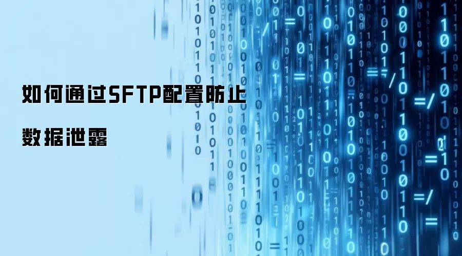 如何通过SFTP配置防止数据泄露