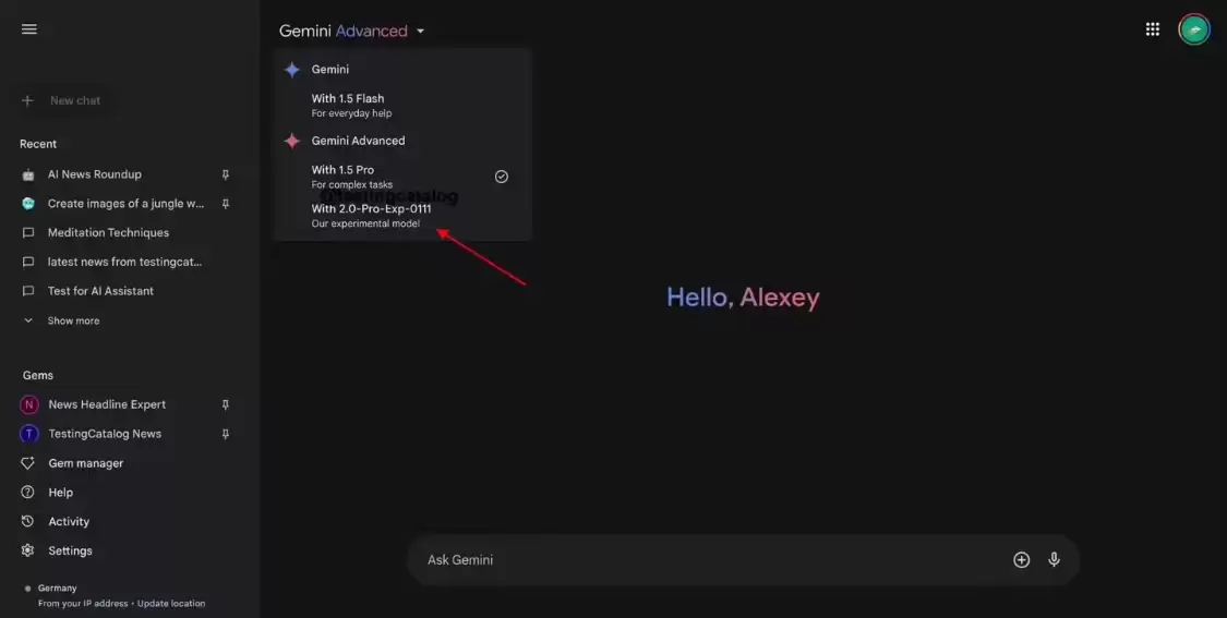 谷歌 Gemini 2.0 AI模型现踪迹，响应速度更快