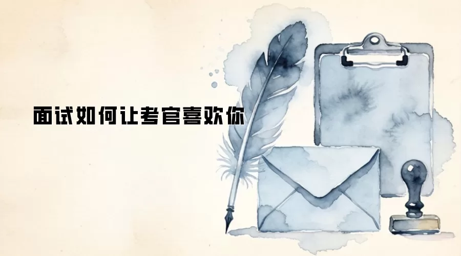 面试如何让考官喜欢你