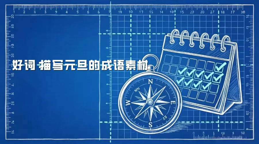 好词：描写元旦的成语素材