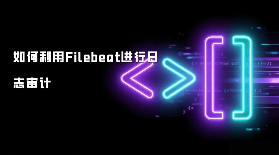 如何利用Filebeat进行日志审计
