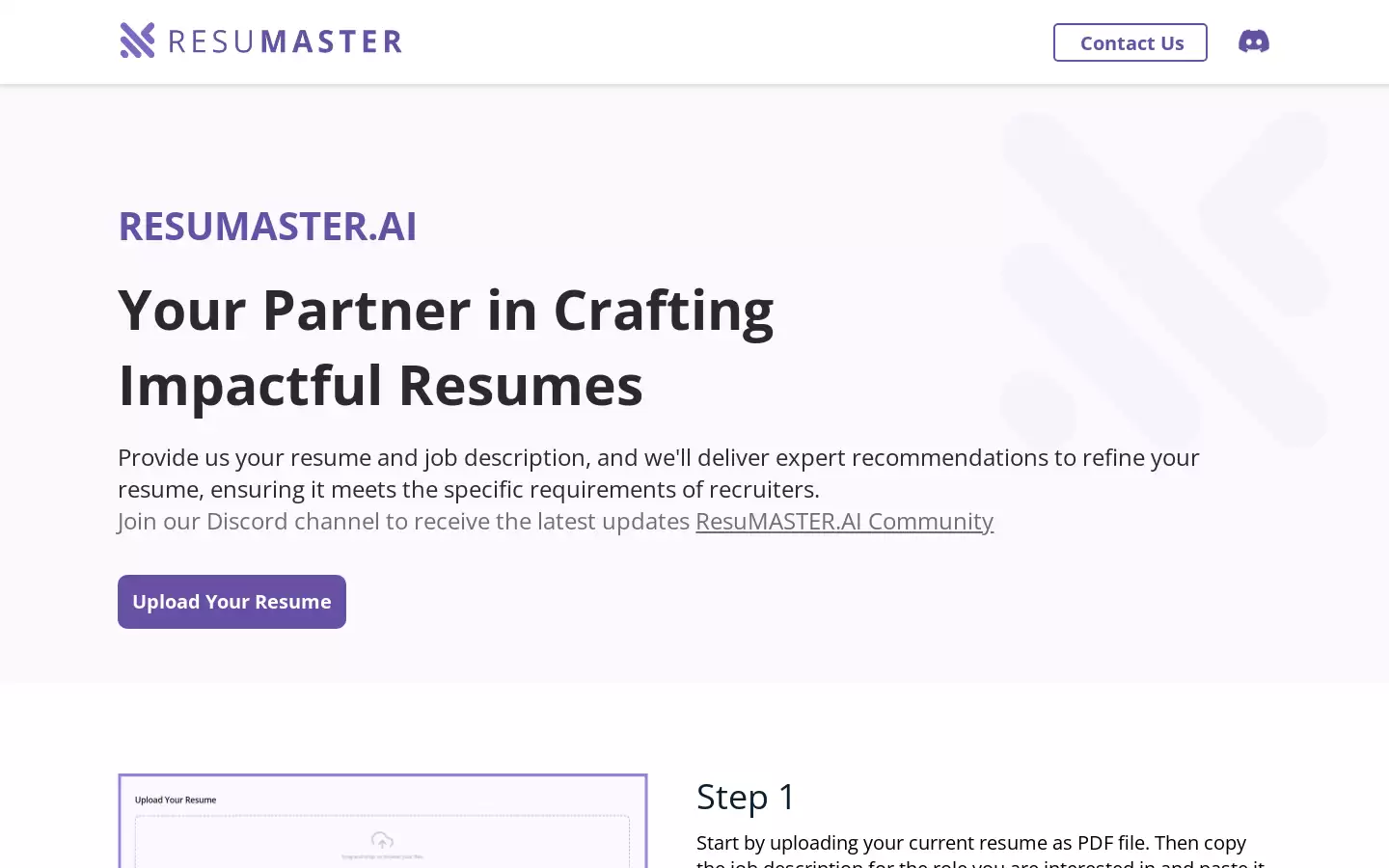 ResuMaster : 专业简历优化工具