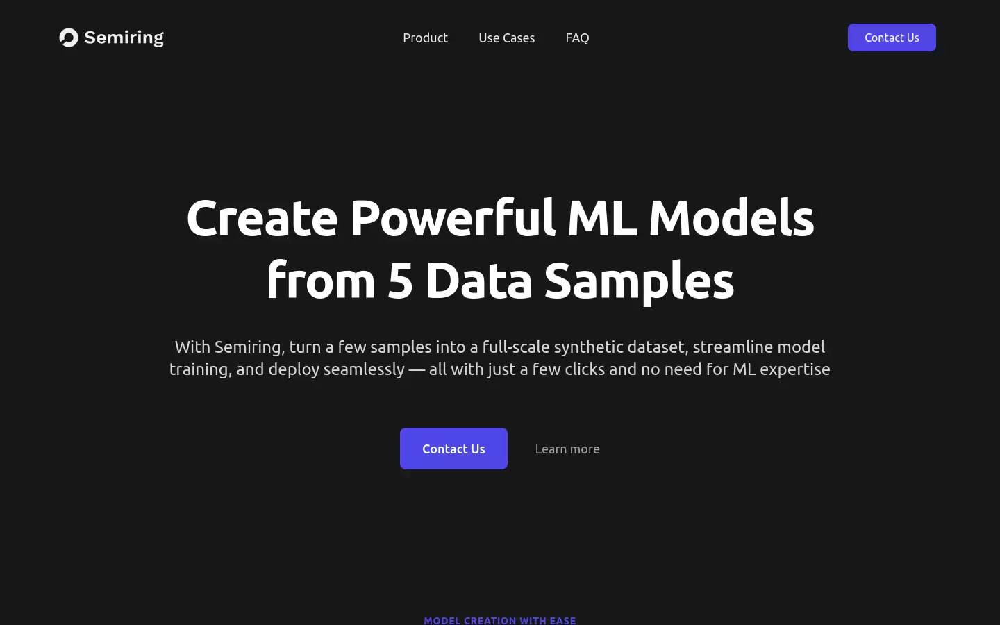 Semiring : 语义增强数据成就是AI定制解决方案