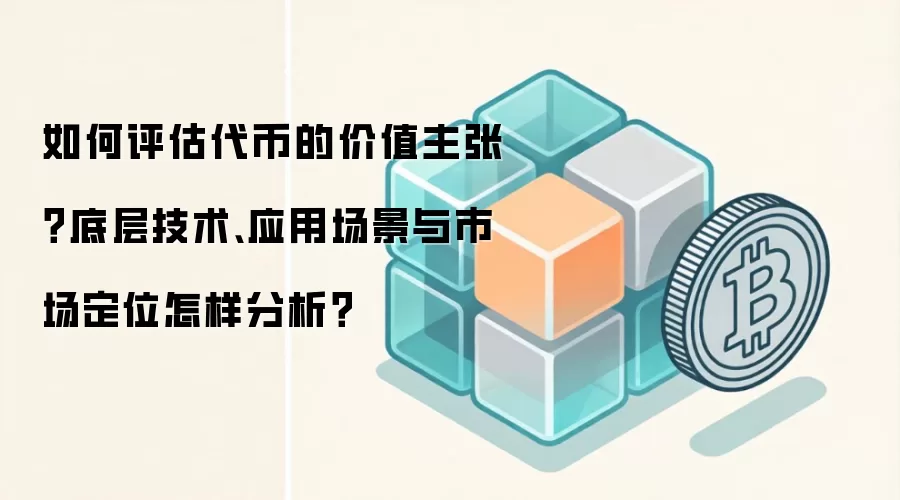 如何评估代币的价值主张？底层技术、应用场景与市场定位怎样分析？