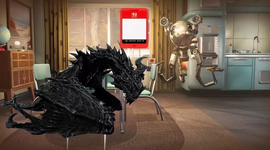 《辐射4》与《上古卷轴5》Switch2实体版仅含下载码 玩家嘲讽