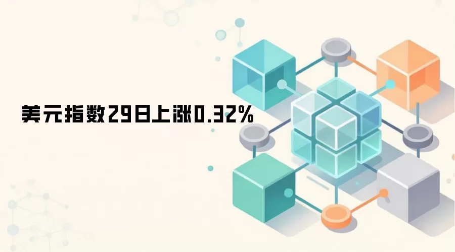 美元指数29日上涨0.32%
