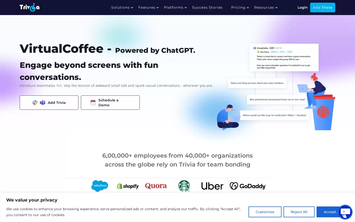 VirtualCoffee : 帮助团队成员在Slack中建立联系