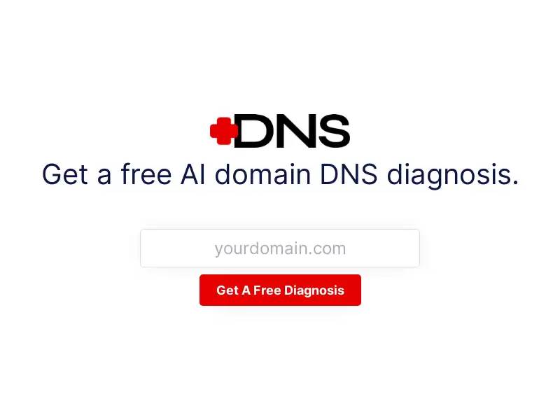 DNS Diagnosis : AI DNS诊断工具