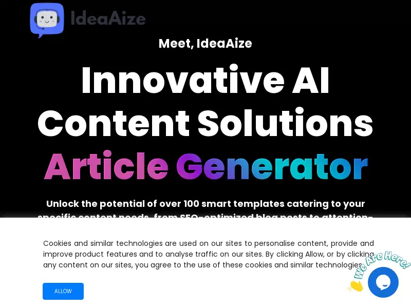 IdeaAize : 解放创作，智能助手