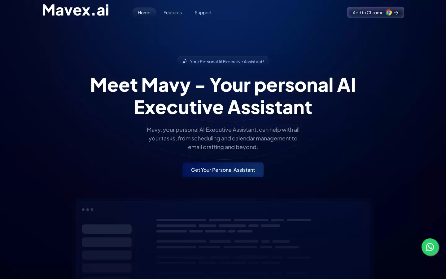 Ma vex.ai : 你的个人 AI 执行助手