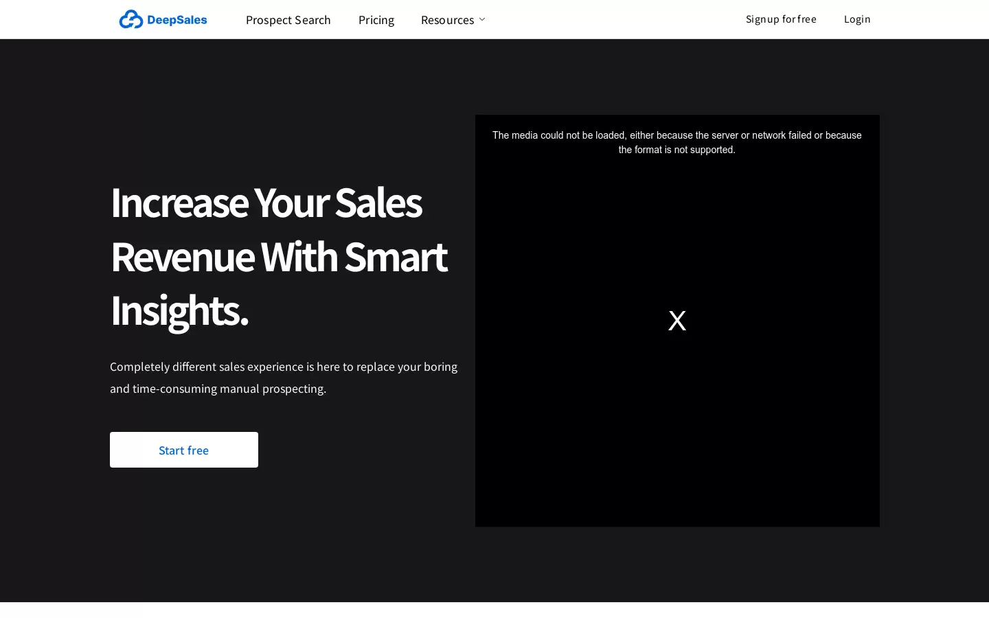 DeepSales : B2B数据库 