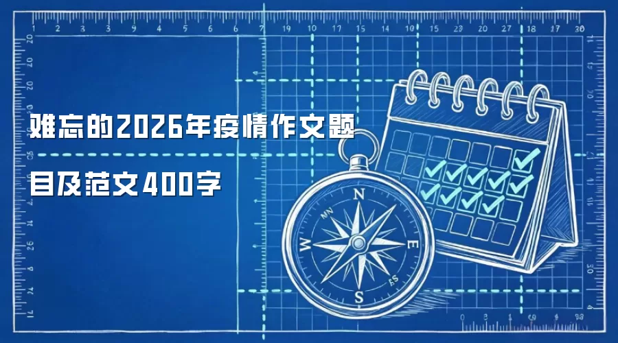 难忘的2026年疫情作文题目及范文400字