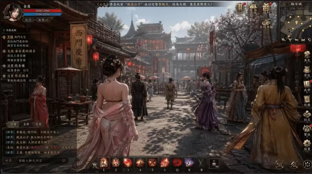 AI生成《黑神话：潘金莲》美图 性感风骚的美人