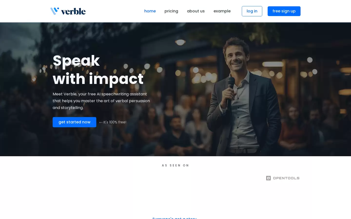 Verble : 智能演讲助手