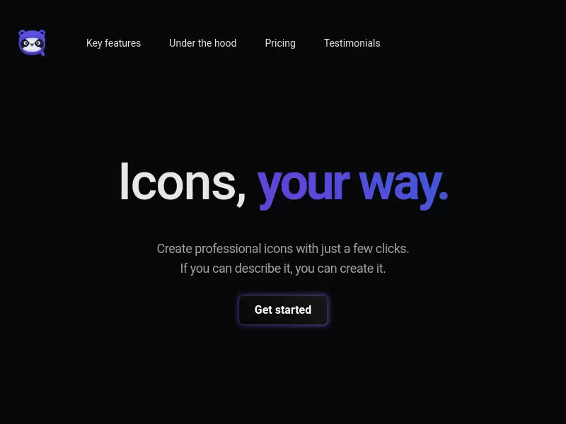 Iconai : AI图标生成工具