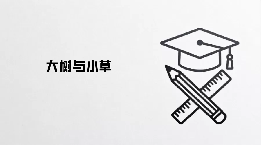 大树与小草
