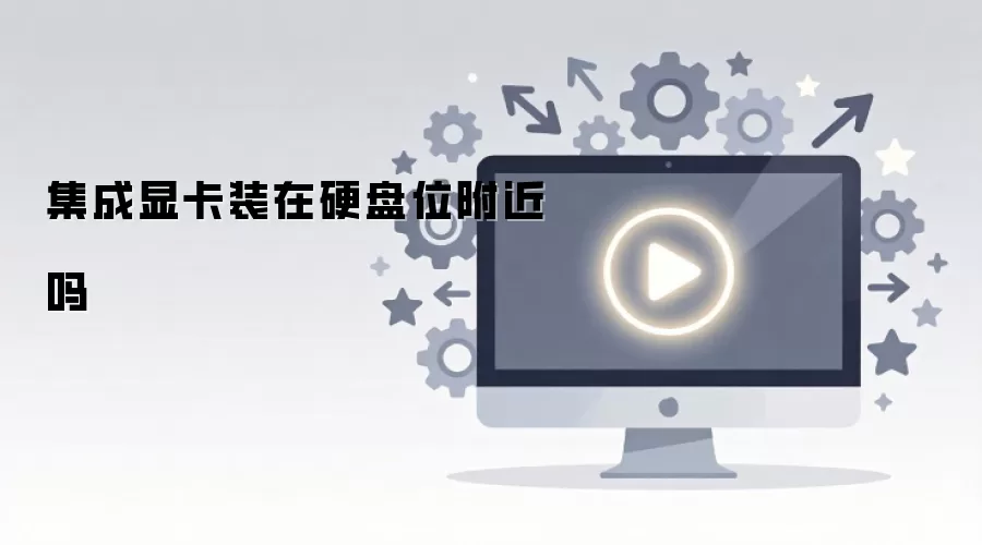 集成显卡装在硬盘位附近吗