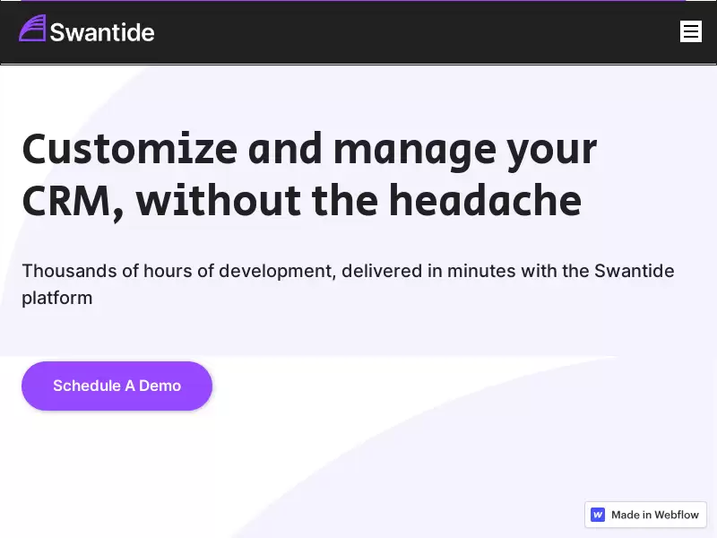 Swantide : 创业公司运营Salesforce的一站式解决方案