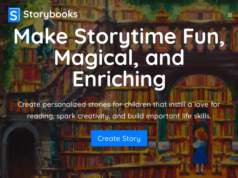 StoryBooks : 个性化睡前故事，让孩子爱上阅读