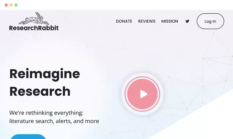 ResearchRabbit.ai：基于AI的学术论文摘要研究工具
