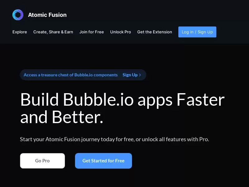 Atomic Fusion: AI Copy for Bubble Pages : 加速您的Bubble开发