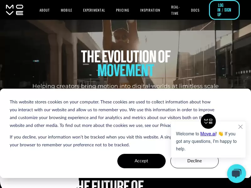 move.ai : 自由动态捕捉，释放想象