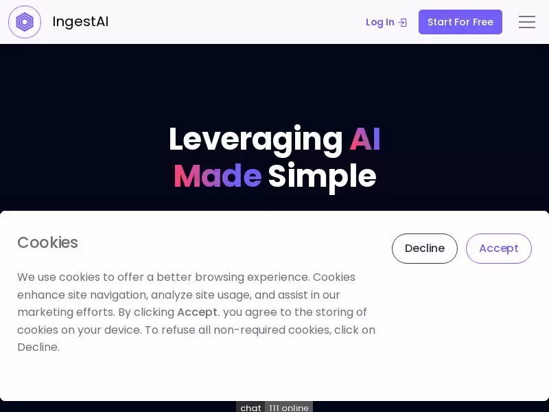 IngestAI : 帮助您的员工始终了解最新信息，提升决策能力，节省宝贵时间。