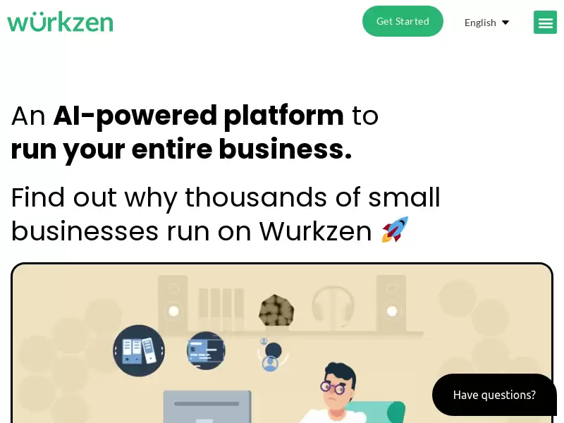 Wurkzen : 一站式AI业务管理平台