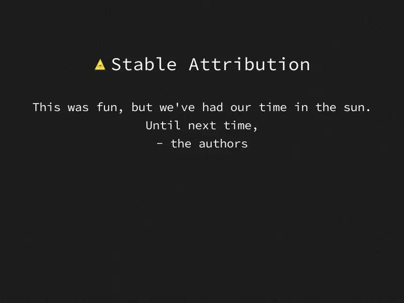 Stable Attribution : 稳定归因，分析投资组合的收益来源