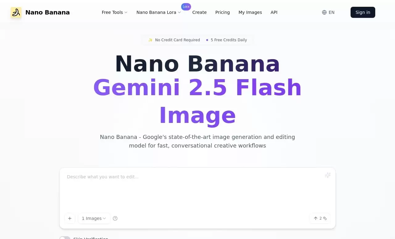 Nano Banana-Google推出的Gemini 2.5图像生成与编辑工具