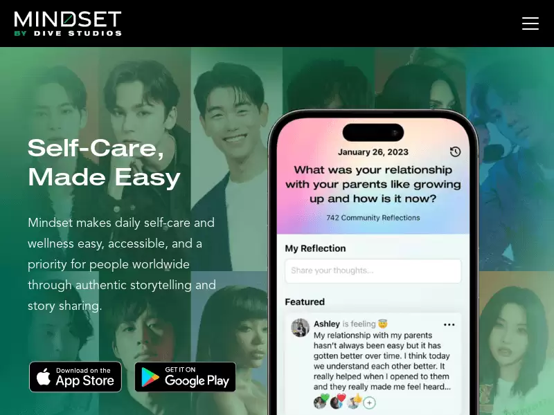Mood AI by Mindset : 每日自我关爱，让心灵更加健康