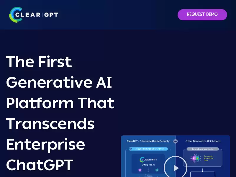 ClearGPT AI : 解决企业聊天GPT的挑战