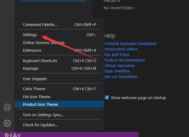 VSCode怎么设置翻页