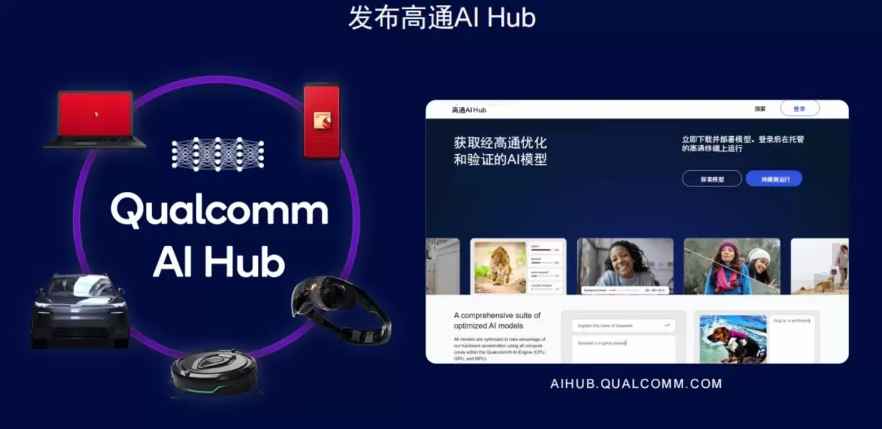 MWC 2024：高通推出全新 AI Hub，助力 AI 推理速度最高提升 4 倍