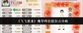 飞飞重逢魔导师技能有哪些