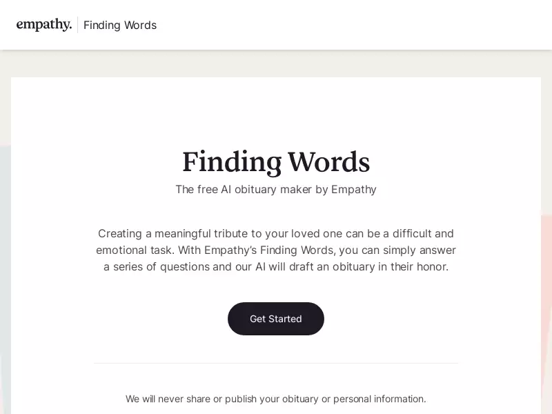 Finding Words : 培养同理心，改变世界。