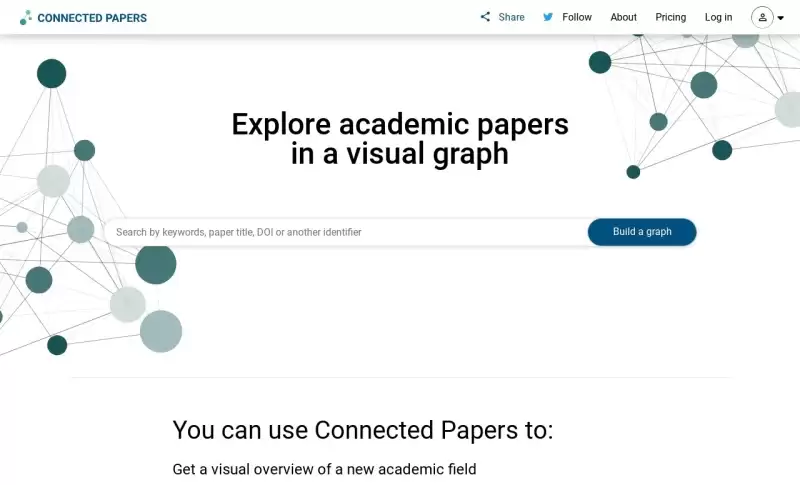 Connected Papers-学术文献探索与发现工具