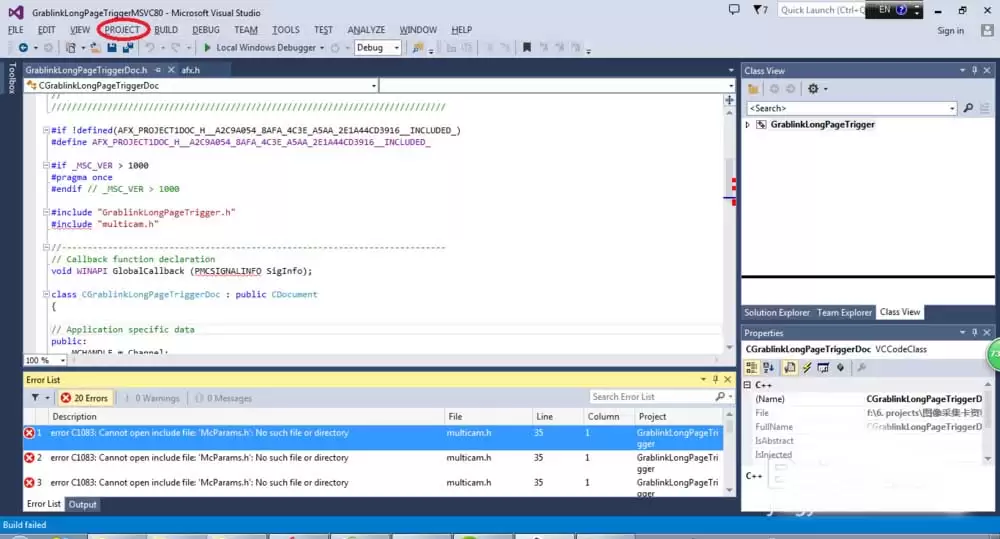 VS2013项目怎么添加相关头文件Include File