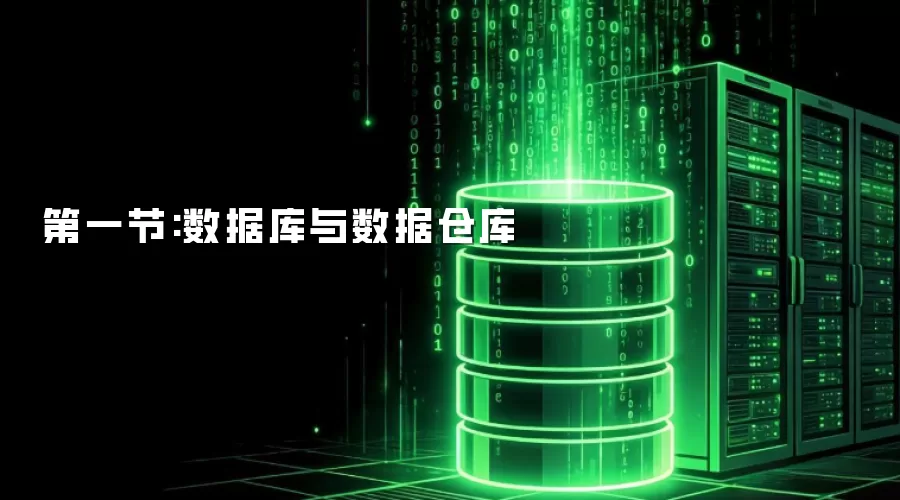 第一节:数据库与数据仓库