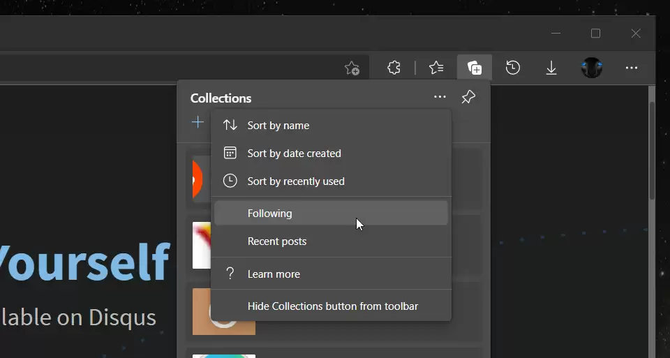 Microsoft Edge复活Windows上的经典功能RSS阅读器