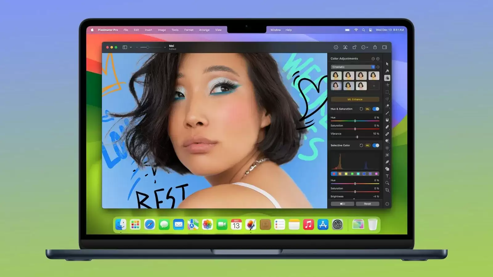 苹果升级 Pixelmator Pro：新增 iPhone 17 设计模型、优化 SVG 导出兼容性