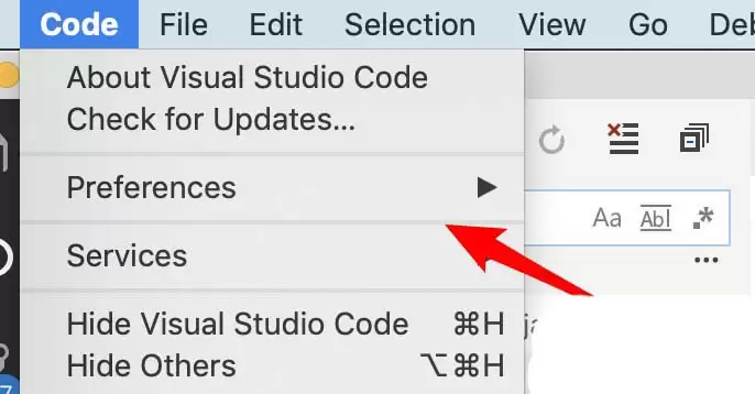 vscode编辑器代码小视图怎么在左边显示