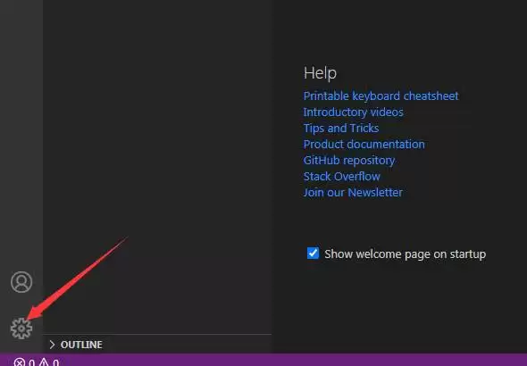 vscode空窗怎么关闭