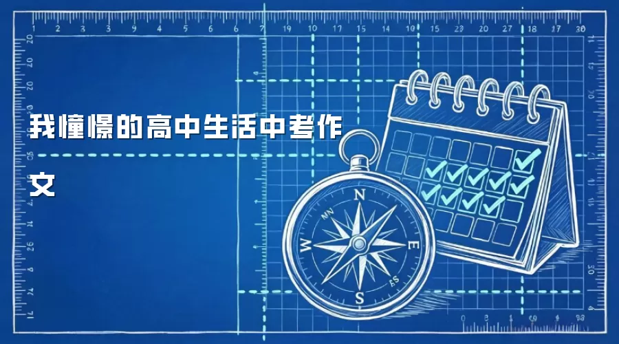 我憧憬的高中生活中考作文