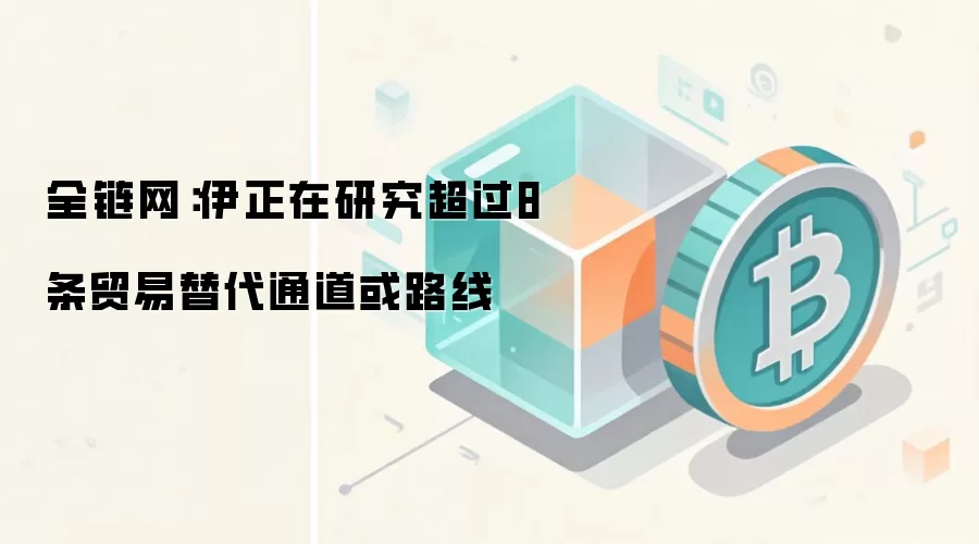 全链网：伊正在研究超过8条贸易替代通道或路线