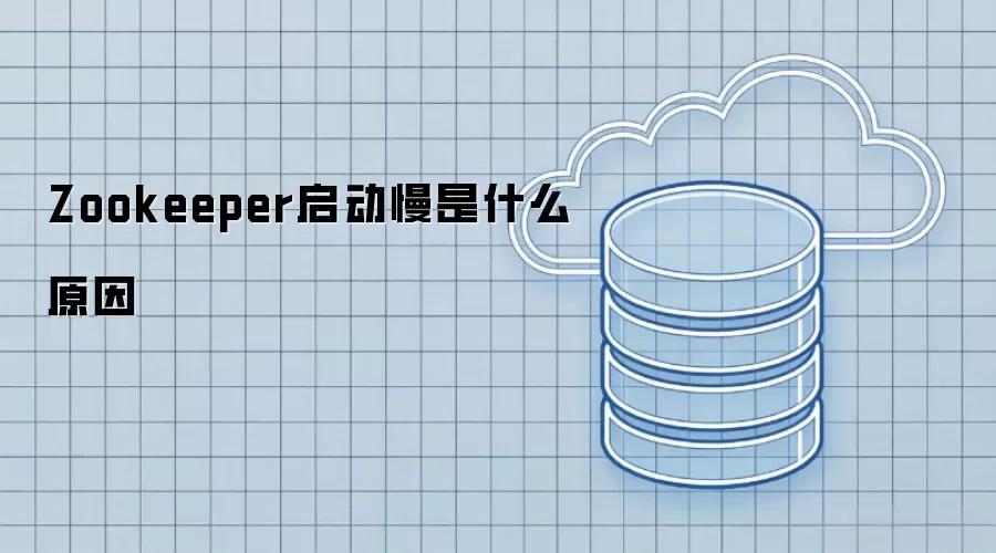 Zookeeper启动慢是什么原因